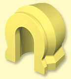 Матрица желтая нормальной фиксации ВКС-СГ 1,7 мм