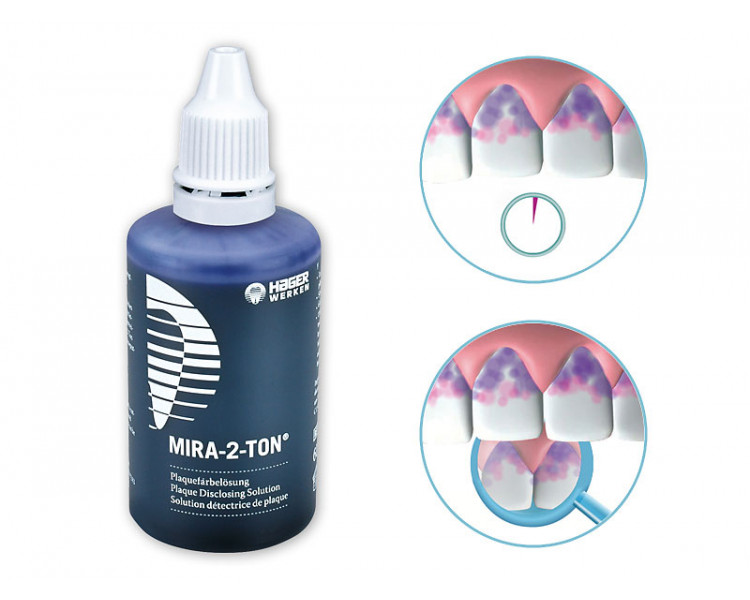 Жидкость для выявления зубного налета Mira-2-Ton liquid 60 мл 605655