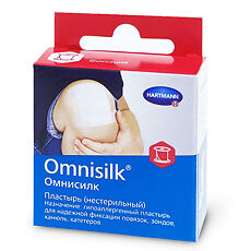 Пластырь гипоаллергенный Omnisilk 5 м * 1,25 см