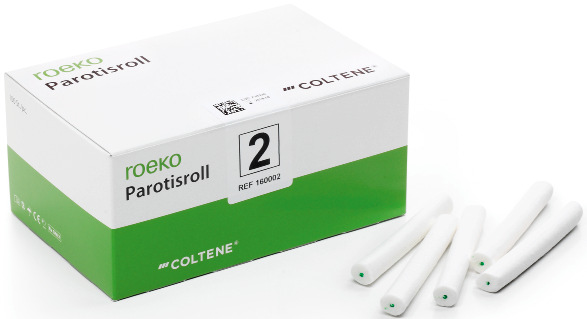 Валики ватные удлиненные Roeko Paratistroll размер 3 100 шт