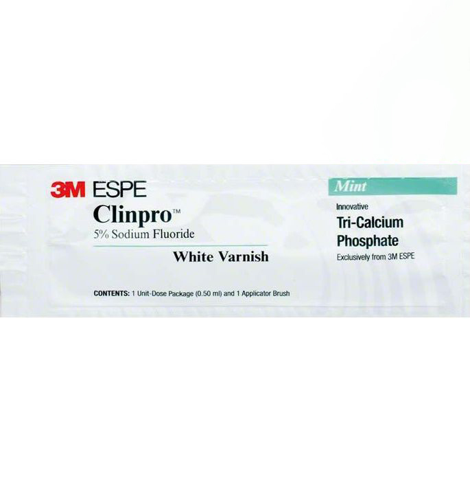 Клинпро White Varnish Mint фторосодержащие покрытие 0,5 мл 1 шт