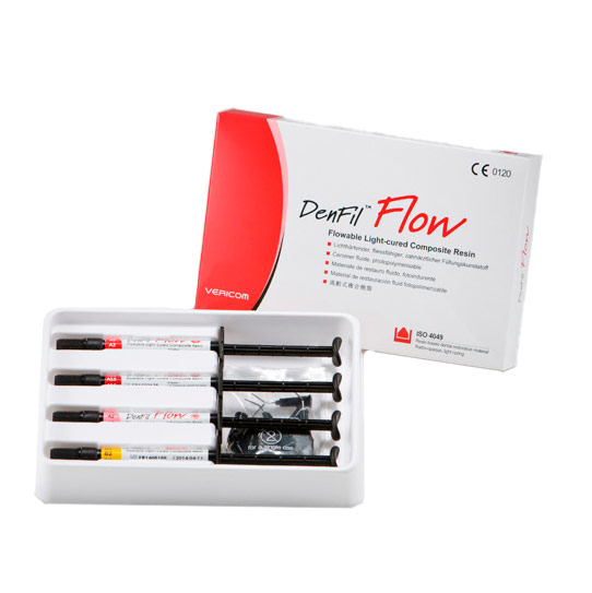 Денфил Flow Ознакомительный набор A2, A3, A3.5, B2  4 * 2 гр