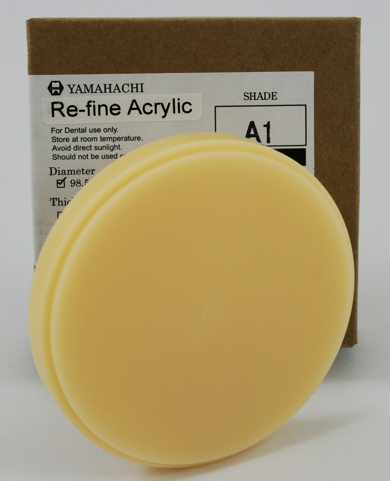 Блоки CAD/CAM Refine Acrylic A1 98,5 мм Yamahachi