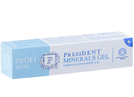 Гель реминерализирующий PRESIDENT PROFI REM Minerals Gel 30 мл