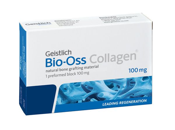 Био-Осс Collagen натуральный костнозамещающий материал с добавлением коллагена 100 мг