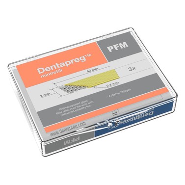 Лента для шинирования Дентапрег DENTAPREG PFM (50 мм * 3 мм * 0.3 мм) 1 шт