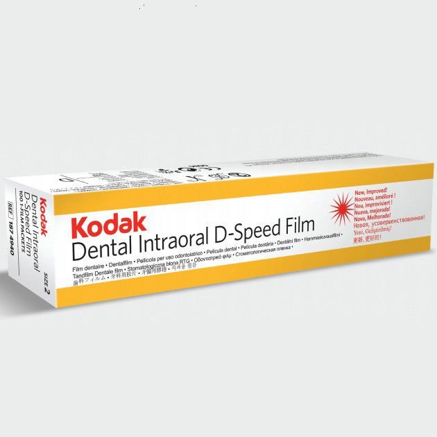 Рентген пленка Kodak Dental D-speed 30,5 * 40,5 мм 100 листов