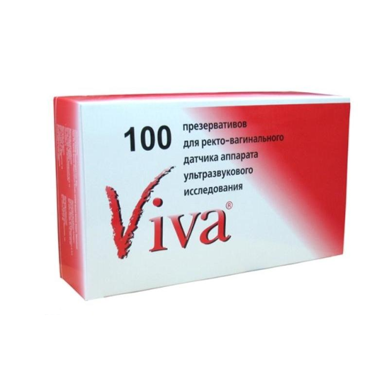 Презерватив для УЗИ VIVA 100 шт