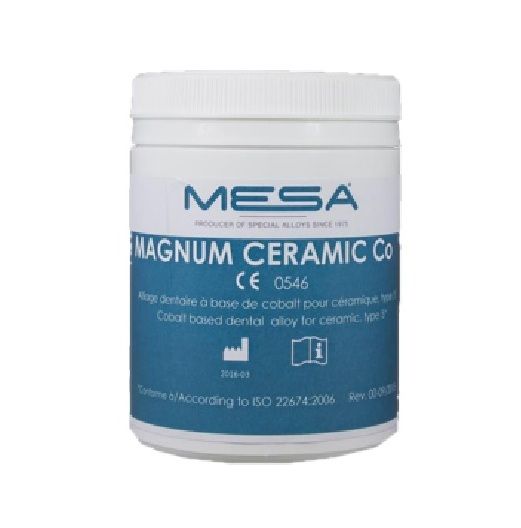 Сплав Magnum Ceramic CO Co-Cr для для коронок и мостов без бериллия 1 кг
