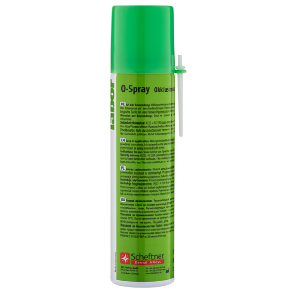 Спрей артикуляционный зеленый LABOR O-Spray 75 мл