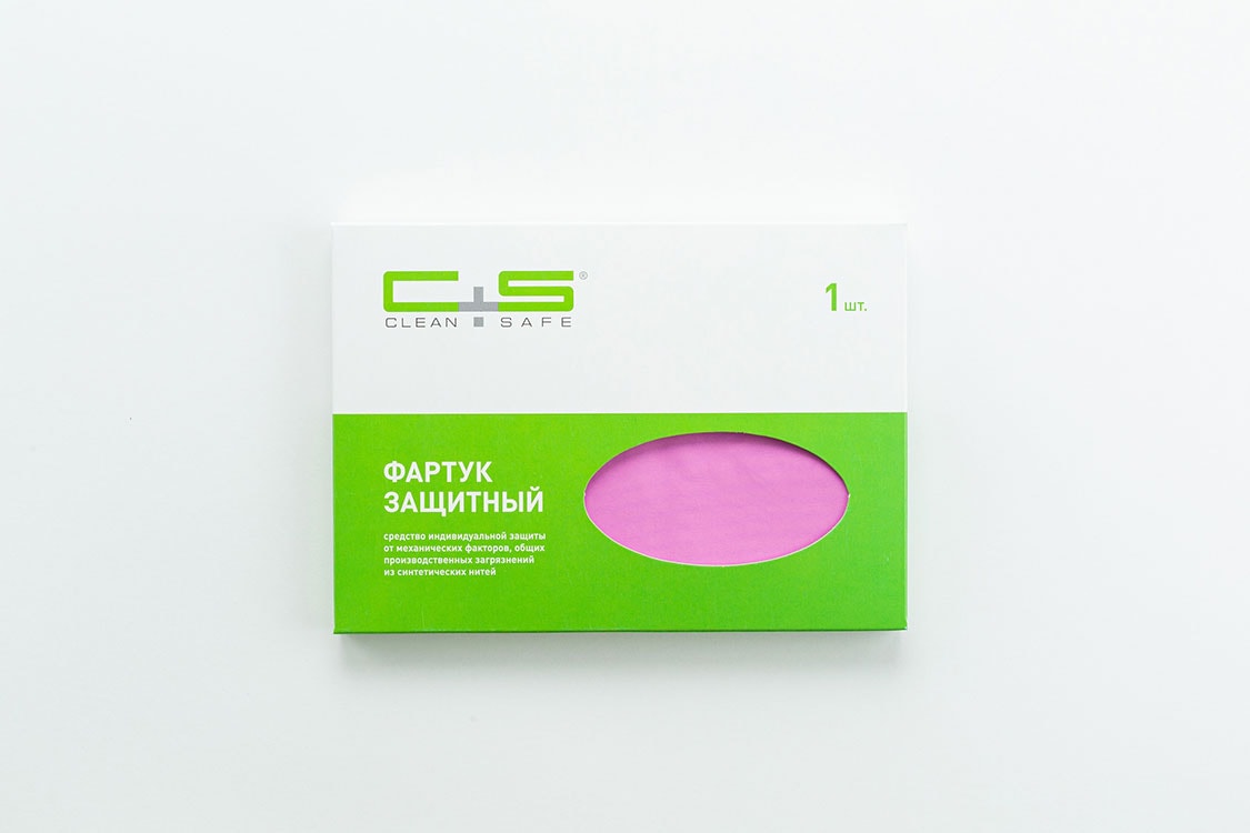 Фартук нейлоновый Clean+Safe цвет сиреневый 70 * 135 см