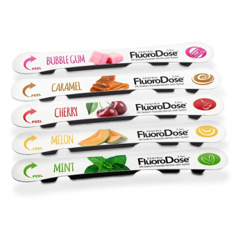 Лак фтористый Fluorodose вкус Bubble Gum 8 шт