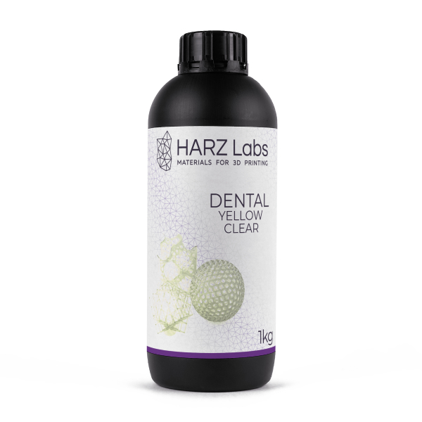Фотополимер Harz labs Dental yellow Clear для LCD/DLP 1 л