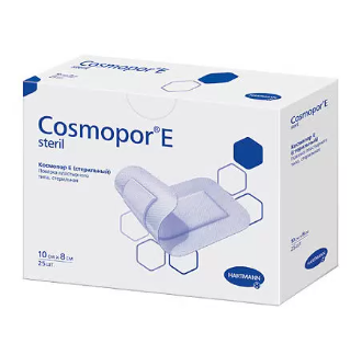 Повязка стерильная Cosmopor 10 * 8 см (25 шт/упак.)