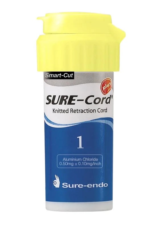 Нить ретракционная SureCord PLUS 254 см Aluminum Chloride размер 1
