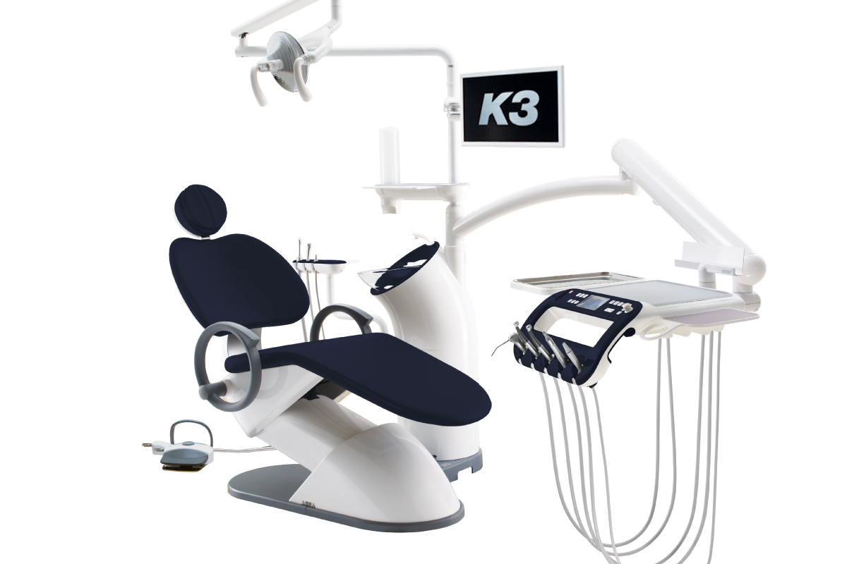 Установка стоматологическая Osstem K3 нижняя подача цвет слоновая кость