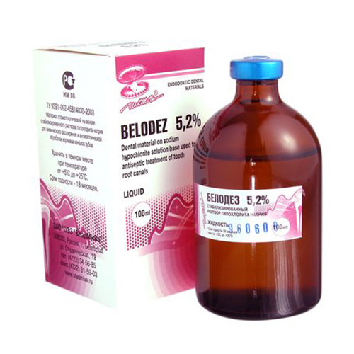 Гипохлорит натрия жидкость Белодез 5,2 % 100 мл