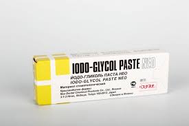 Йодо-гликоль - паста для лечения слизистой оболочки полости рта 5 гр