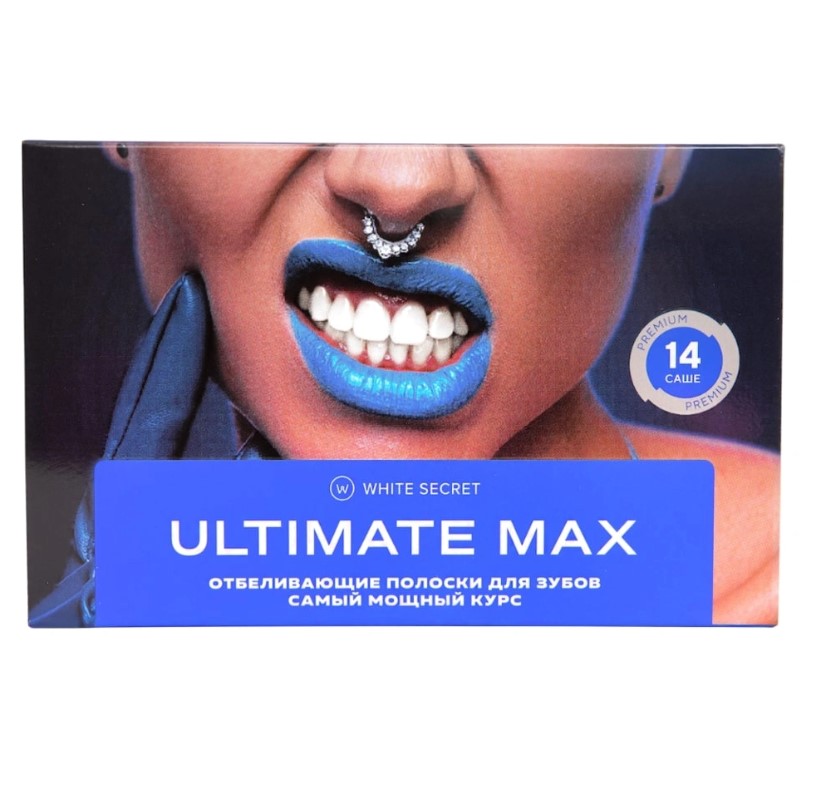 Отбеливающие полоски WhiteSecret Ultimate MAX