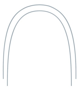 Дуга TMA B-Ti Broad Form 017 * 025 13-512-107