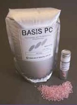 Базис PC базисная пластмасса поликарбонатная в гранулах для термо-пресса цвет Clear Pink 1кг