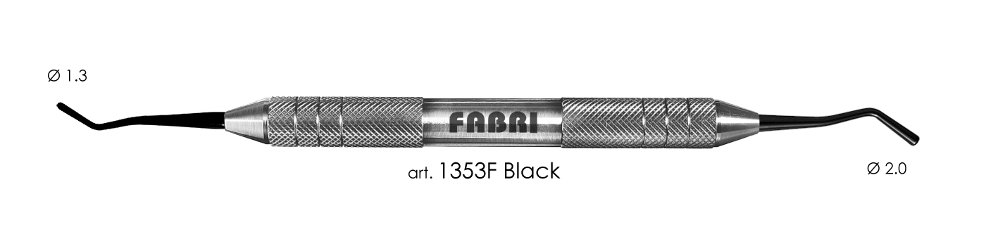 Штопфер двухсторонний Fabri 1353F Black