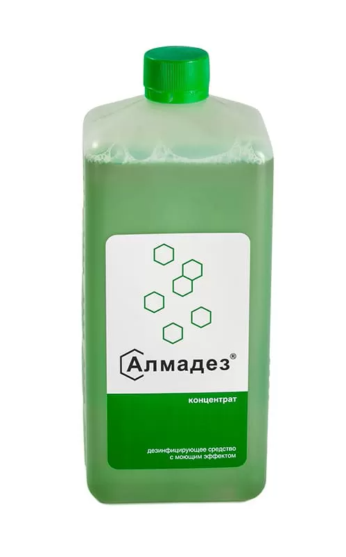 Алмадез концентрат 1 л (маркировка)