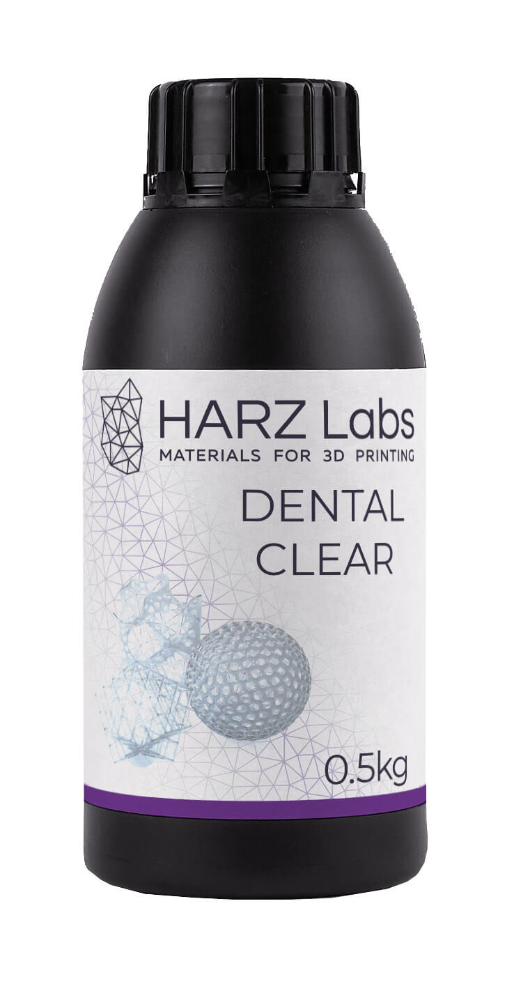 Фотополимер HARZ Labs Dental Clear 0,5 л