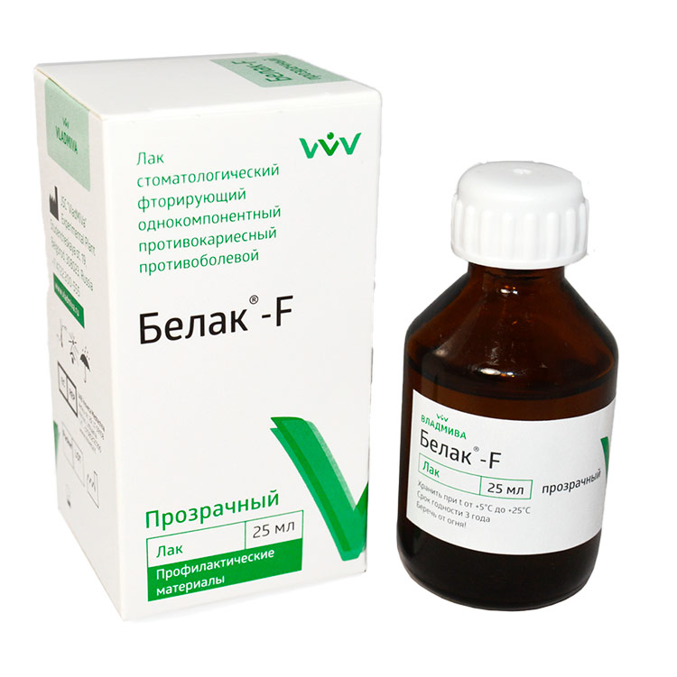 Белак F прозрачный 25 мл