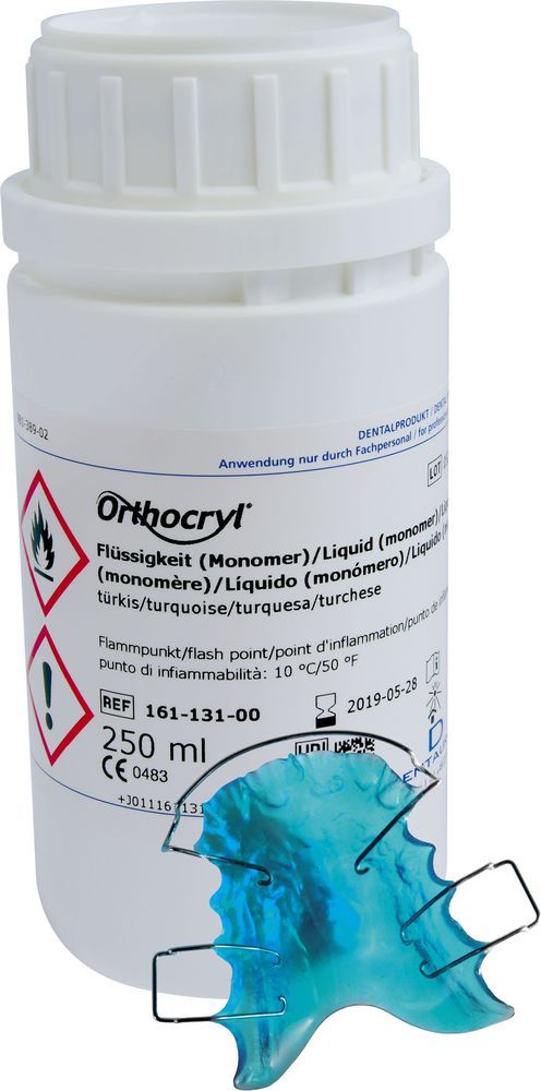 Ортокрил жидкость Orthocryl Monomer концентрат голубой 100 мл