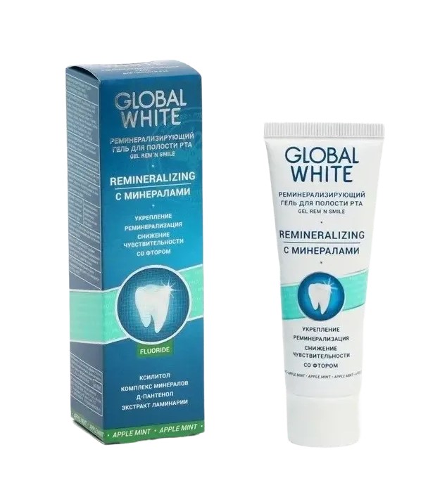 Гель реминерализирующий PRESIDENT GLOBAL WHITE 40 мл