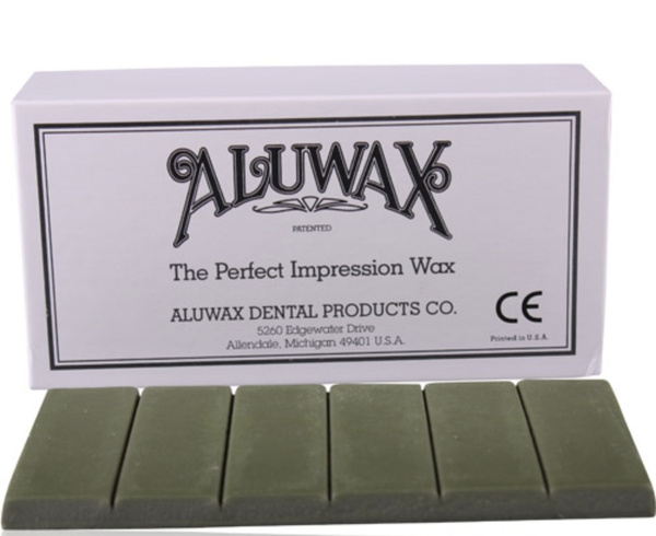Воск ALUWAX с алюминиевой крошкой 1,5 мм 28 пластинок