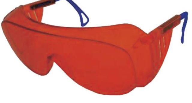 Очки защитные оранжевые для врача О45 ВИЗИОН