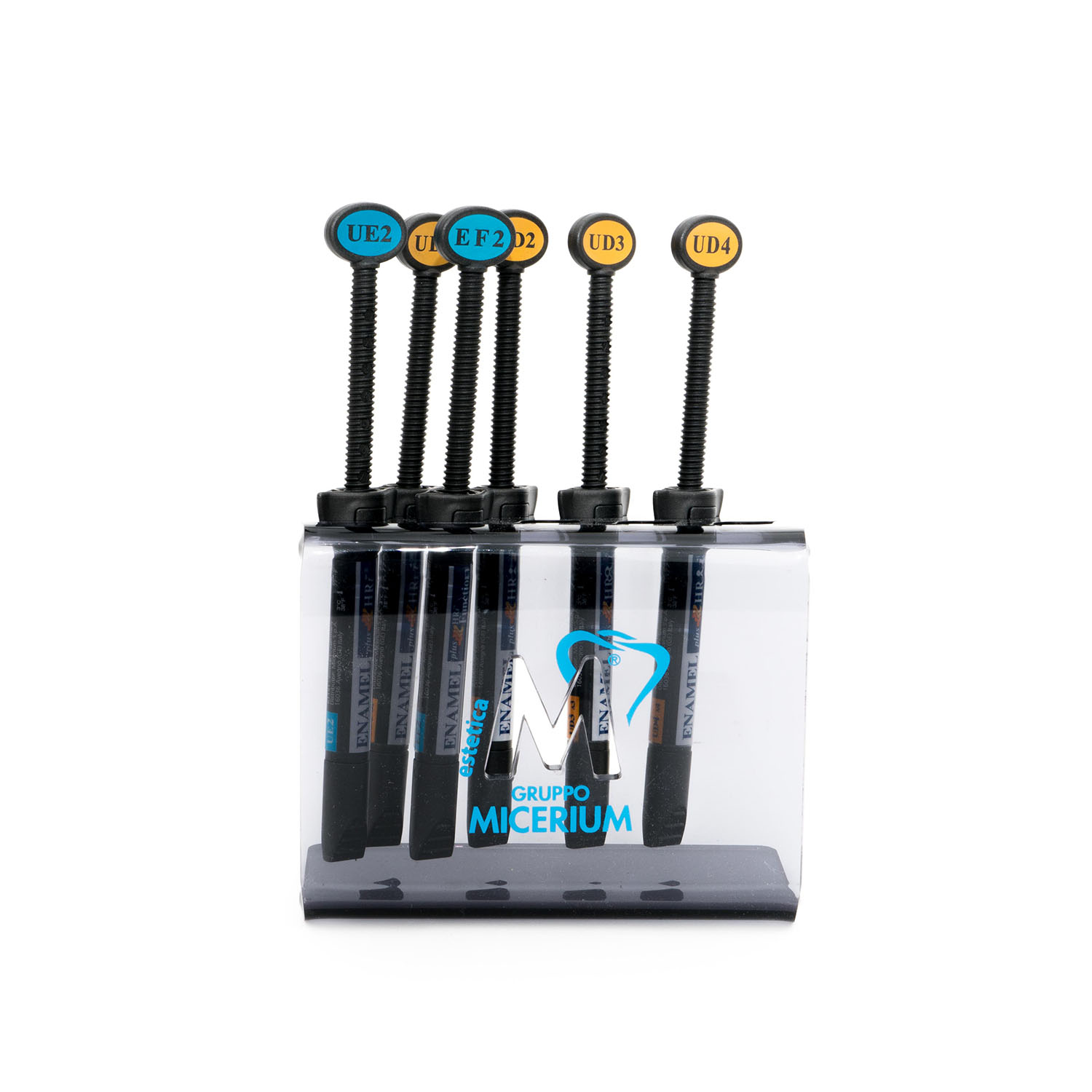 Энамель Enamel Plus набор UD1 UD2 UD3 UD4 + UE1 UE2 по 2,5 гр